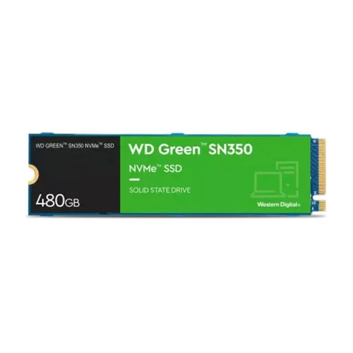 Western Digital Green SN350 480GB M.2 NVMe Gen3 SSD