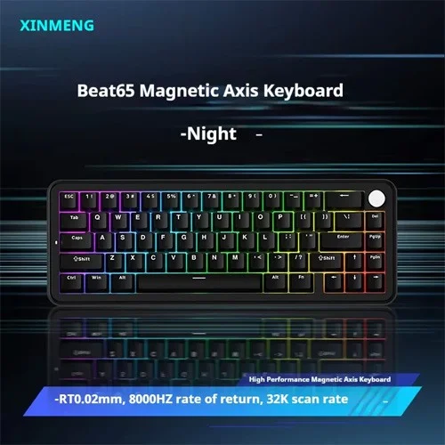 XINMENG Beat65 Wired 8K HZ Low-latency Magnetic Switch Mechanical Keyboard