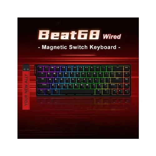 Xinmeng Beat68 RGB 8Khz HE Wired Magnetic Switch Keyboard