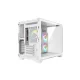XTREME 500W WITH 3 ARGB FAN TEMPERED GLASS WHITE CASE