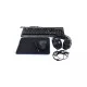 Xtreme K502C RGB Backlit USB Wired Gaming Keyboard, Mouse, Mouse Pad & Headphone Black Combo with Bangla
