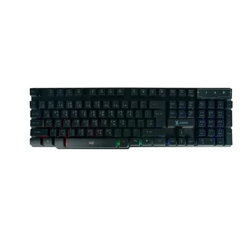 Xtreme XJOGOS KB72R Backlit Wired Black Keyboard with Bangla