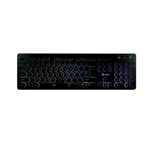 Xtreme XJOGOS KB73R Backlit Wired Black Keyboard with Bangla