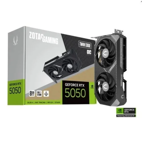 ZOTAC GAMING GEFORCE RTX 5050 TWIN EDGE 8GB GDDR6 Graphics Card