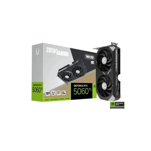ZOTAC GAMING GeForce RTX 5060 Ti Twin Edge OC 8GB GDDR7 Graphics Card