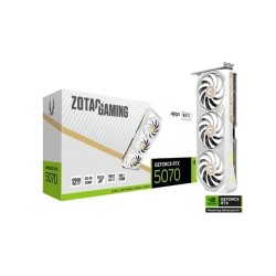 ZOTAC GAMING GeForce RTX 5070 AMP White Edition 12GB GDDR7 Graphics Card