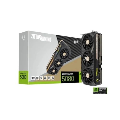 ZOTAC GAMING GeForce RTX 5080 SOLID 16GB GDDR7 Graphics Card