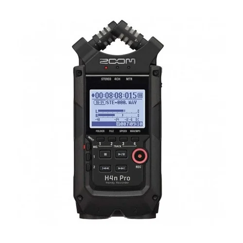Zoom H4n Pro 4-Track Portable Audio Recorder