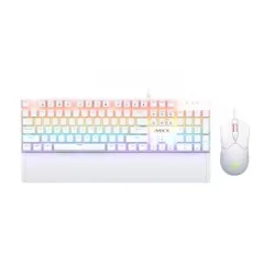 iMICE MK-X10 Mechanical Gaming Keyboard Mouse Combo white