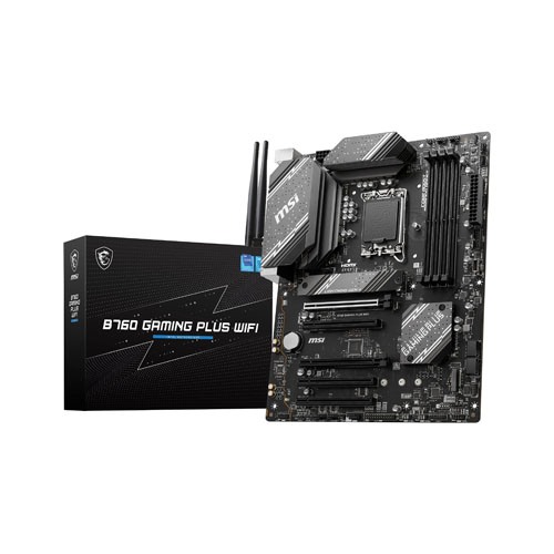MSI B760 GAMING PLUS WIFI ATX 13th & 12th Gen Motherboard