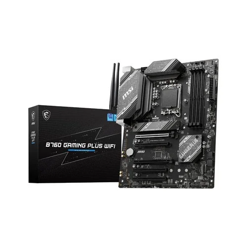 MSI B760 GAMING PLUS WIFI ATX 13th & 12th Gen Motherboard