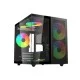 REVENGER DUO DYNAMIC FULL-VIEW MINI-TOWER ATX CASE (BLACK)