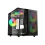REVENGER DUO DYNAMIC FULL-VIEW MINI-TOWER ATX CASE (BLACK)