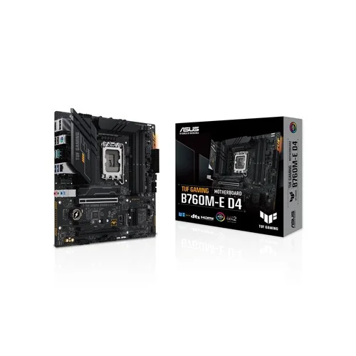 Asus TUF GAMING B760M-E D4 14th Gen mATX Motherboard