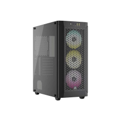 Corsair 480T RGB Airflow Mid Tower Black (Tempered Glass Side Window) ATX Gaming Desktop Case