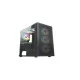 PC Power PP-GS2406 Dark Flow Mesh Elite Mid Tower ATX Gaming Case (Black)