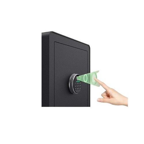 Deli ET631 Fingerprint Password Digital Safe Box Black