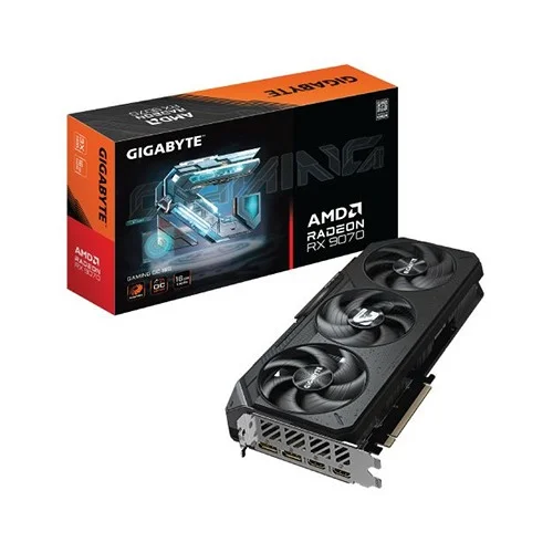 GIGABYTE Radeon RX 9070 GAMING OC 16G GDDR6 Graphics Card