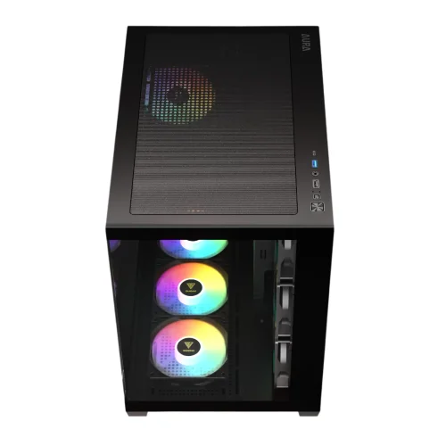 Gamdias AURA GC107 ELITE Panoramic ARGB Mid-Tower Casing