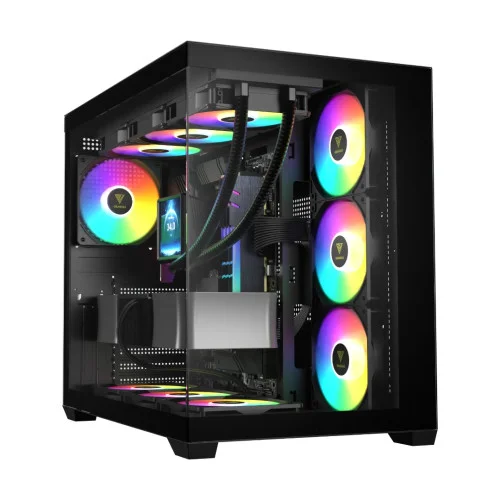 Gamdias AURA GC107 ELITE Panoramic ARGB Mid-Tower Casing
