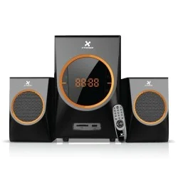 Xtreme Win Bluetooth 2:1 Multimedia Speaker With Remote