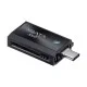 ADATA SC730 512GB USB Type-A & Type-C Portable Black External SSD