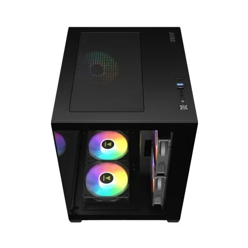 Gamdias AURA GC101M ARGB mATX Micro Tower Gaming Casing