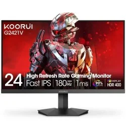 KOORUI G2421V 23.8 Inch 180Hz 1ms QHD IPS Gaming Monitor