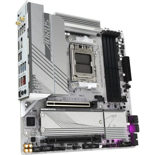 GIGABYTE B650M AORUS ELITE AX ICE (Rev. 1.x) AM5 Micro ATX Motherboard
