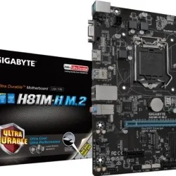 Gigabyte H81M-H M.2 (Rev. 1.0) Motherboard