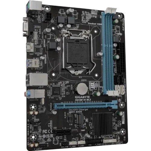 Gigabyte H81M-H M.2 (Rev. 1.0) Motherboard