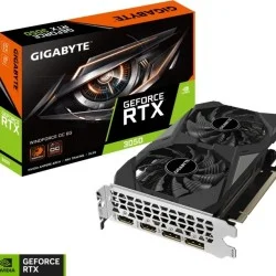 GIGABYTE GeForce RTX 3050 WINDFORCE OC 6G 6GB GDDR6 Graphics Card