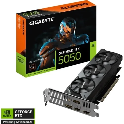 GIGABYTE GeForce RTX 5050 OC Low Profile 8G Graphics Card