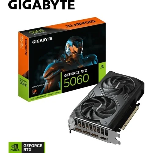 GIGABYTE GeForce RTX 5060 WINDFORCE MAX V2 8G Graphics Card