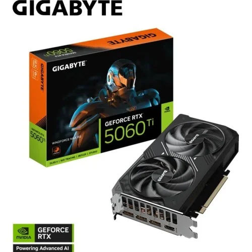 GIGABYTE GeForce RTX 5060 Ti WINDFORCE MAX 8G Graphics Card