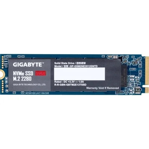 GIGABYTE NVMe SSD 512GB