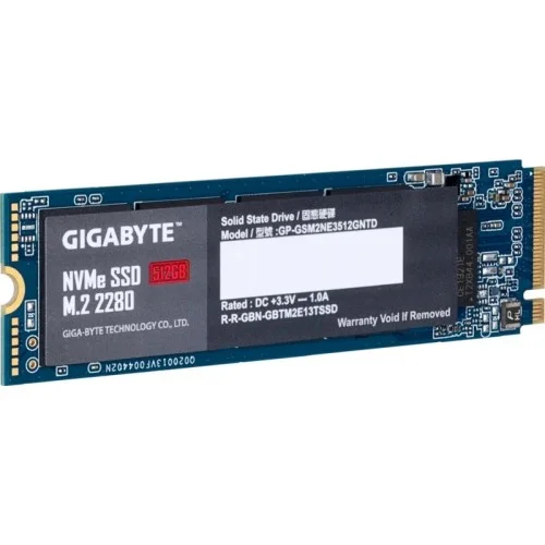 GIGABYTE NVMe SSD 512GB