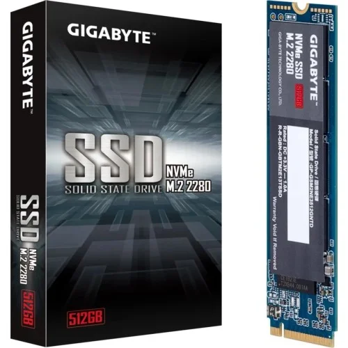 GIGABYTE NVMe SSD 512GB