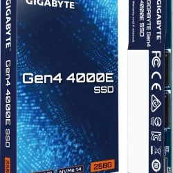GIGABYTE Gen4 4000E SSD 250GB M.2 2280 NVMe PCIe 4.0