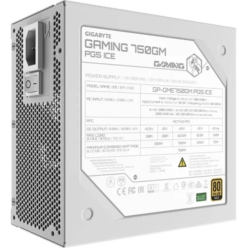 GIGABYTE GAMING 750GM PG5 ICE Power Supply