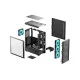 Deepcool CC550 4F ARGB Mid-Tower Casing