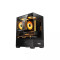 OVO CC219501-B 3X-ARGB Infinity Fan Ice Cube Button Control Mini-Tower Gaming Case