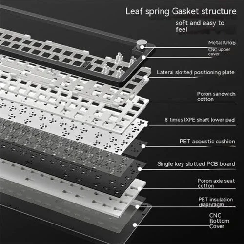 XINMENG A66 Aluminium Alloy Keyboard