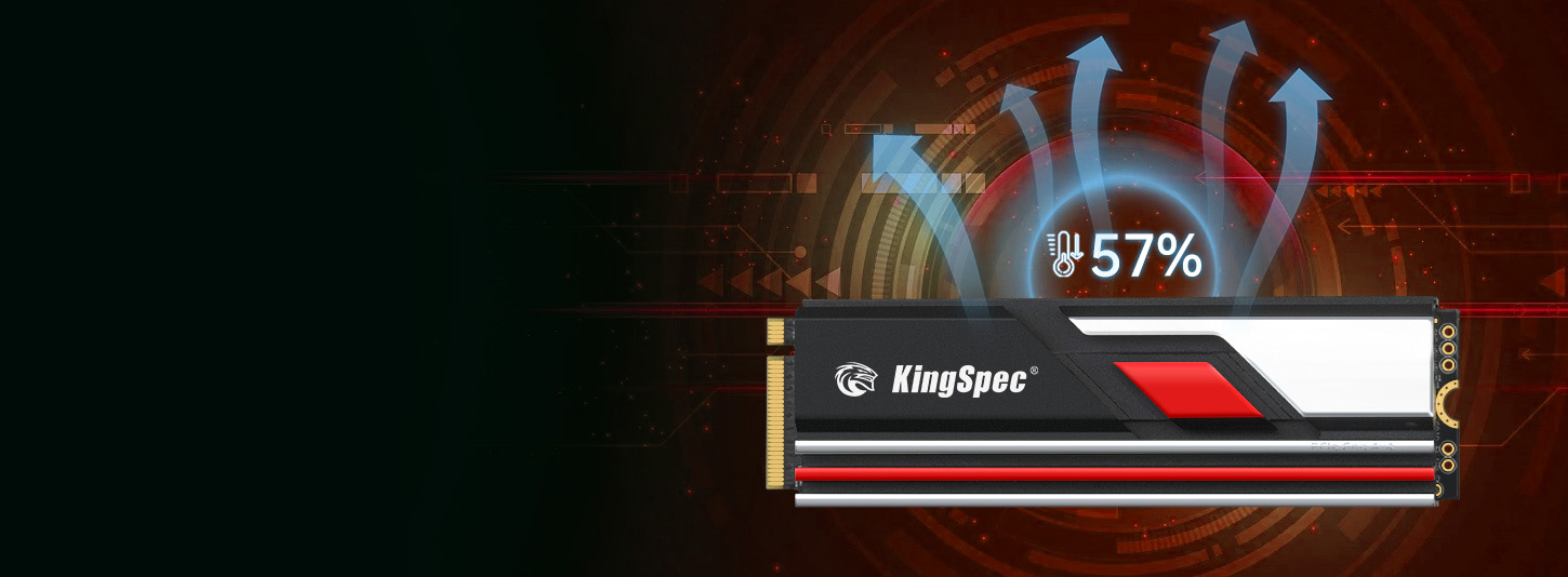 Kingspec XG7000 Series M.2 PCIe Gen4x4 1TB NVMe SSD Kingspec XG7000 Series M.2 PCIe Gen4x4 1TB NVMe SSD
