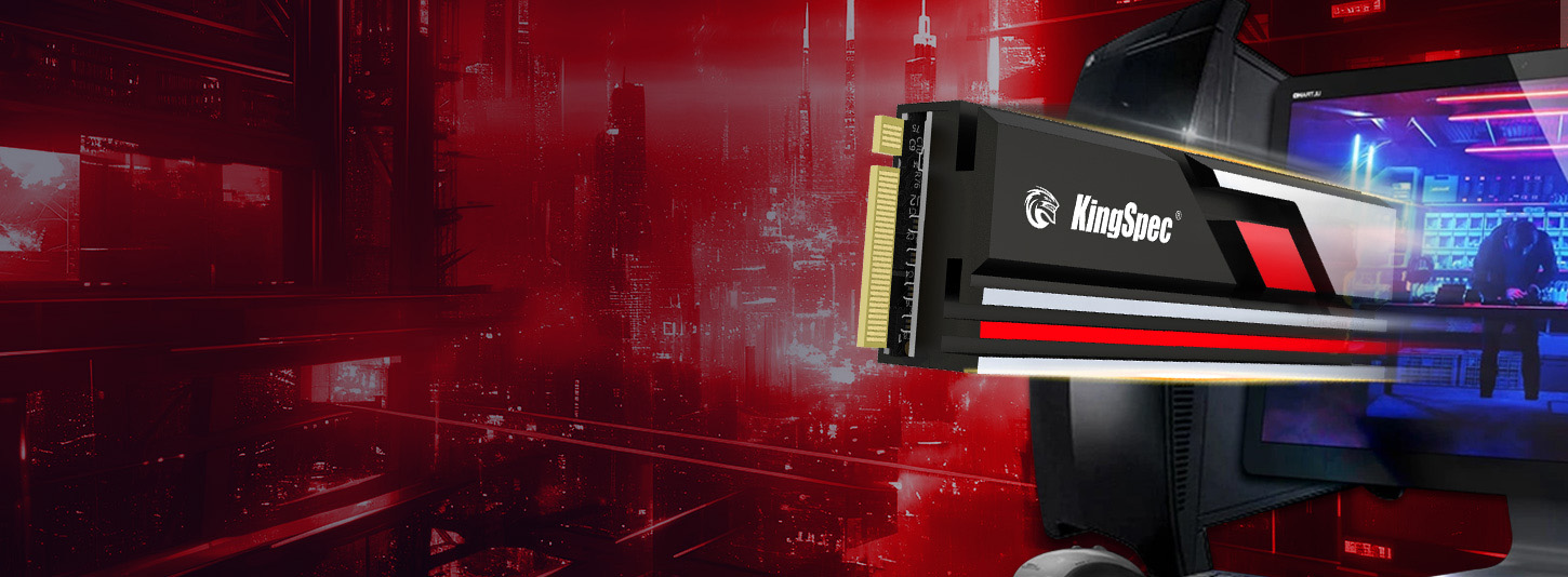Kingspec XG7000 Series M.2 PCIe Gen4x4 512GB NVMe SSD